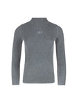 Emblem Grey Turtleneck