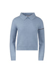 Collar Knit Sweater , Powder Blue