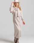 Sailor Sweater Dress - Tan