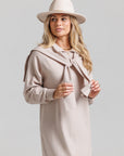 Sailor Sweater Dress - Tan