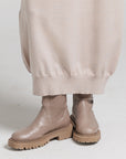 Sailor Sweater Dress - Tan
