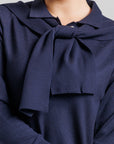 Sailor Sweater Dress - Navy