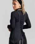 Corset Jumper - Black