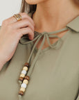 Cotton Charm Dress Sage Green