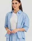 Striped Skirt Blue