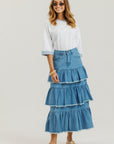 Colorblock Tee Blue