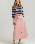 Trench Skirt Pink