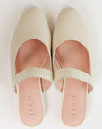 Cream Mules