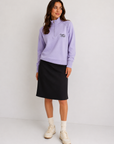 Short Slip Skirt - Black