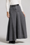 Braided Midi Denim - Grey