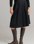 Pleated Skirt Black