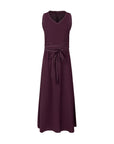 The Wrap Jumper plum