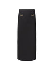 Buckle skirt black