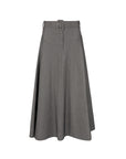 Fit and flare skirts gray