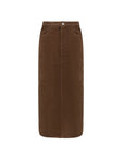 Brown Corduroy skirt