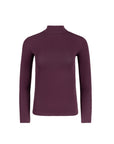 Essential Turtleneck Plum