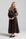 Wool Polka Dot Skirt - Brown