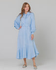 Sky Shirt Dress