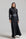 Shoulder Pad Dress - Black