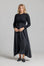 Cable Knit Pointelle - Black
