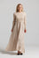 Cable Knit Pointelle - Tan