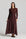 Cable Knit Pointelle - Maroon