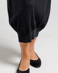 Sailor Sweater Dress - Black