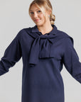 Sailor Sweater Dress - Navy