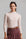 Leather Patch Turtlenck - Pale Pink