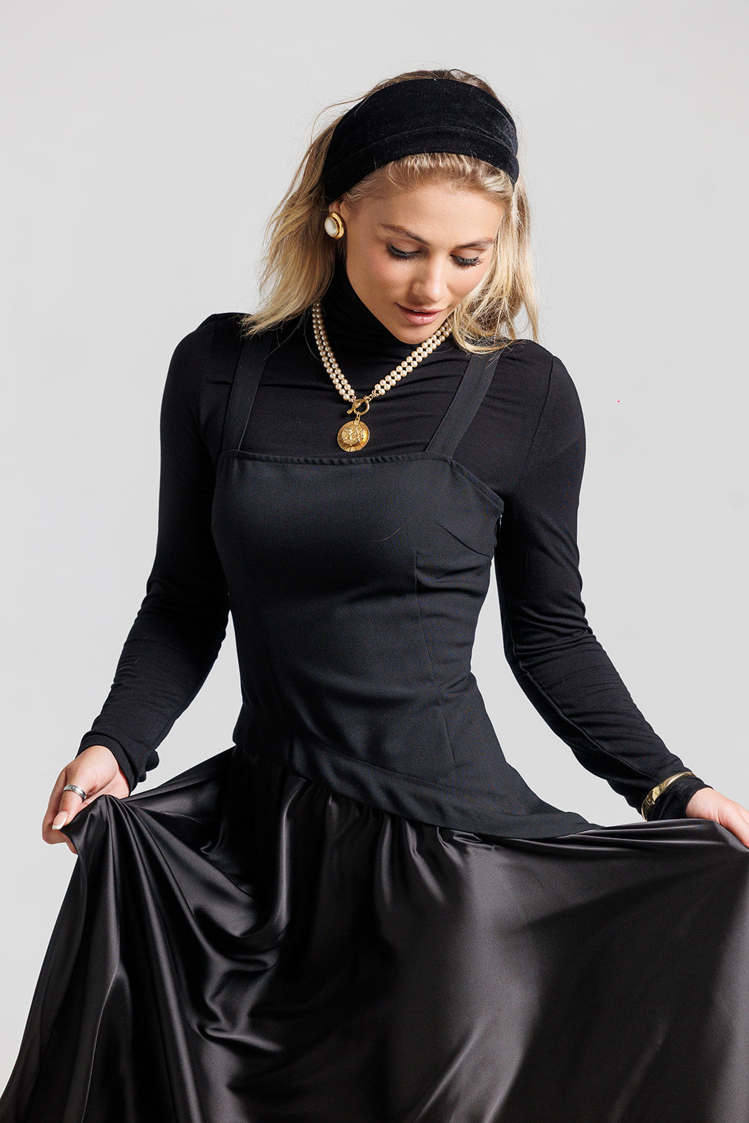 Corset Jumper - Black