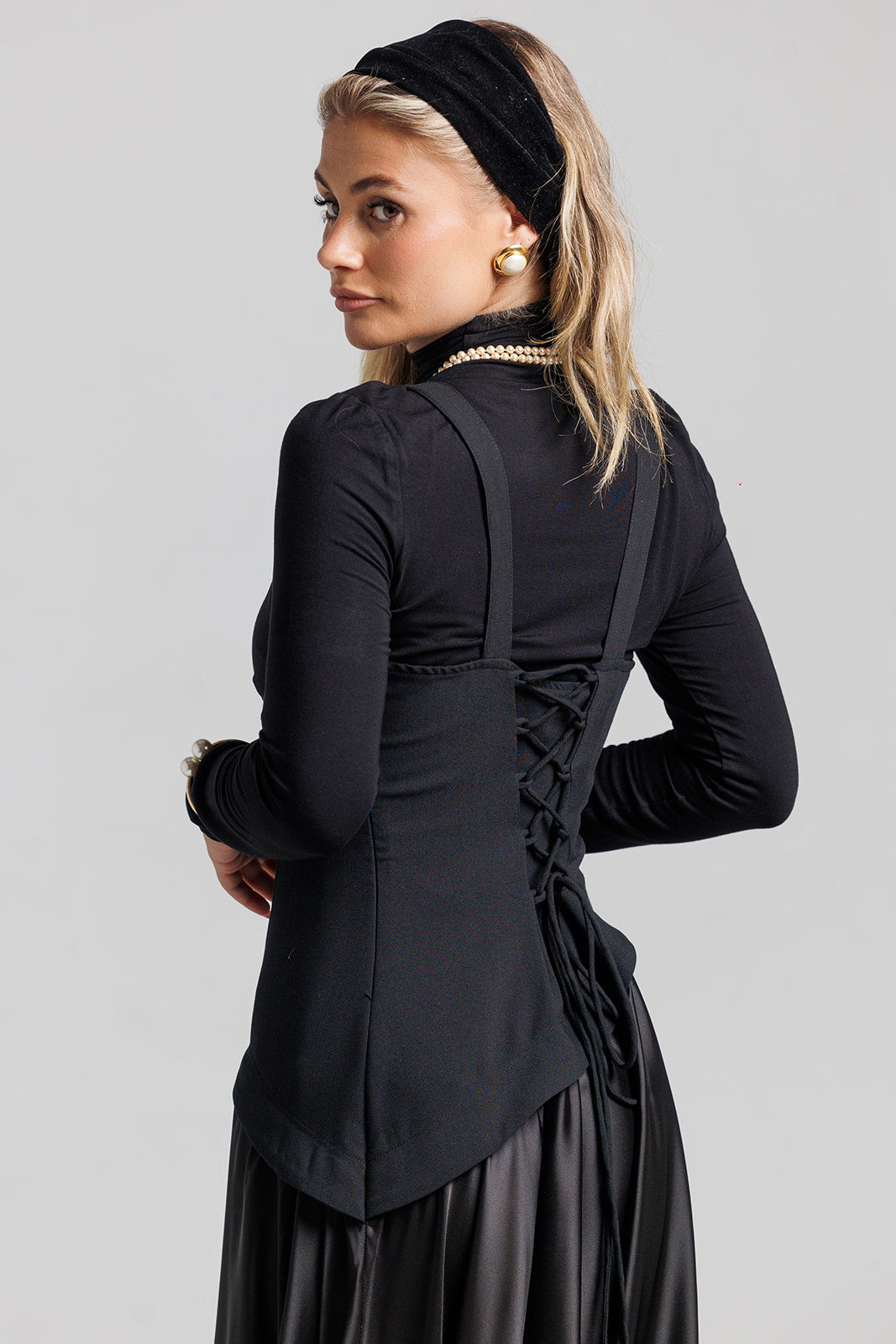 Corset Jumper - Black