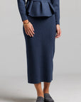 Knit Skirt Set - Blue