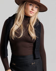 Buckle skirt black