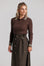 Striped Polo - Brown &amp; Green
