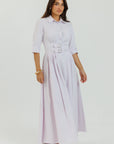 Double Buckle Maxi Lavender