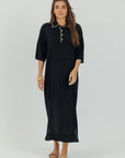 Polo Dress Black