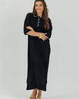 Polo Dress Black