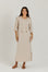 Cotton Charm Dress Tan