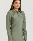 Lace Jumper Sage Green