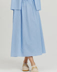 Striped Skirt Blue