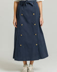 Trench Skirt Navy