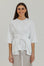 Wrap Tie Tee White