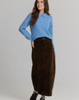 Brown Corduroy skirt