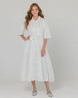 White Eyelet Dress