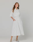 White Eyelet Dress