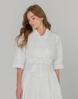 White Eyelet Dress