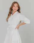 White Eyelet Dress