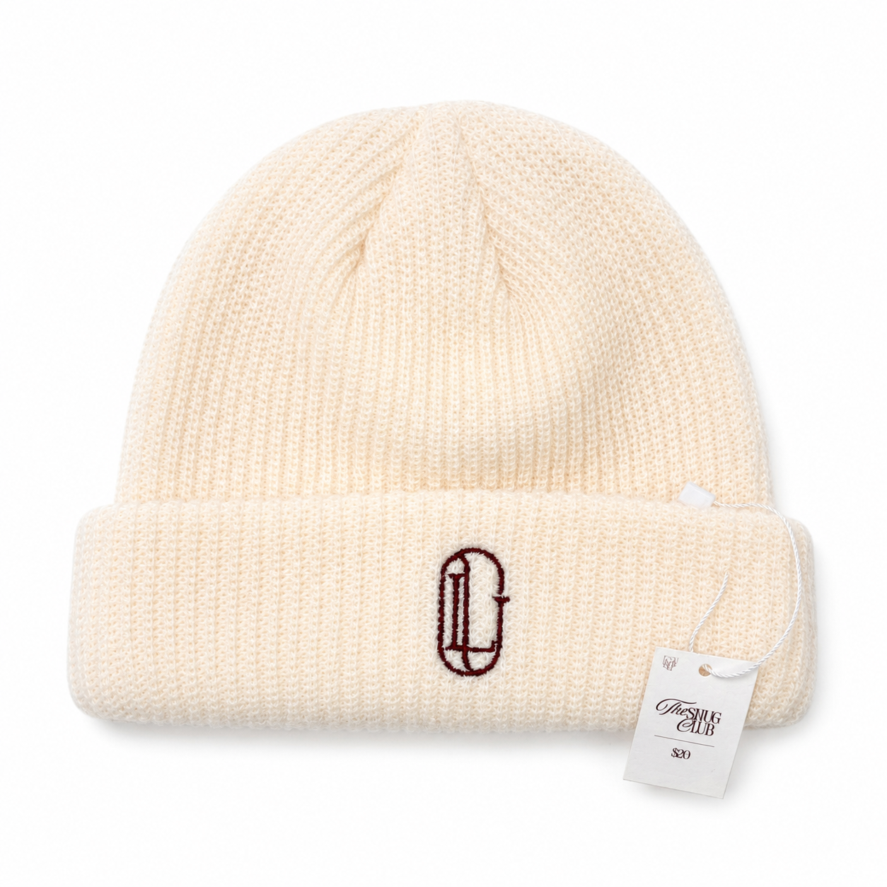 Cream Beanie