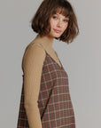 Plaid Slip Jumper