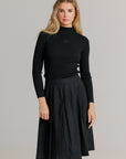 Pleated Skirt Black